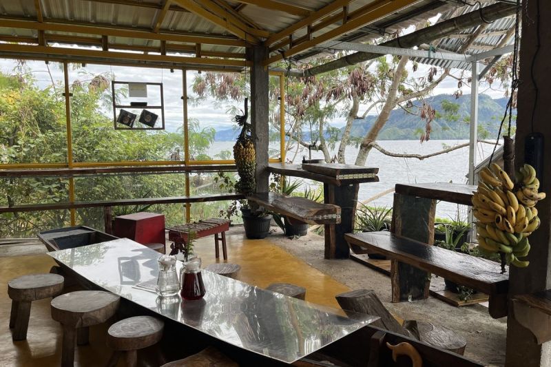 Ecovillage Silimalombu, Pulau Samosir, Sumatera Utara, Jumat (16/5/2025). (Kompas.com/ Suci Wulandari Putri)