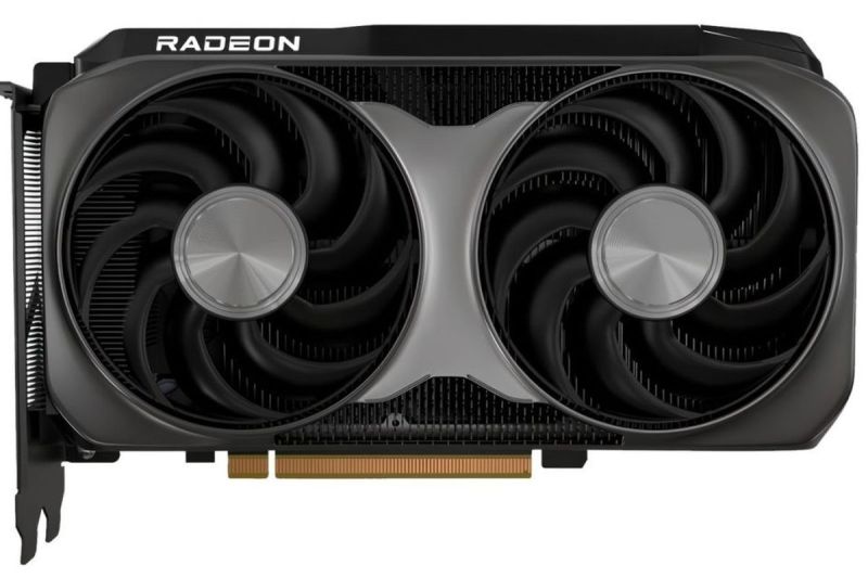 Ilustrasi kartu grafis AMD Radeon RX 9060 XT.(FoneArena)