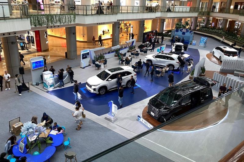 PT TAM hadirkan Toyota Space, pameran interaktif yang dirancang mendekatkan masyarakat pada teknologi elektrifikasi.(dok.TAM)
