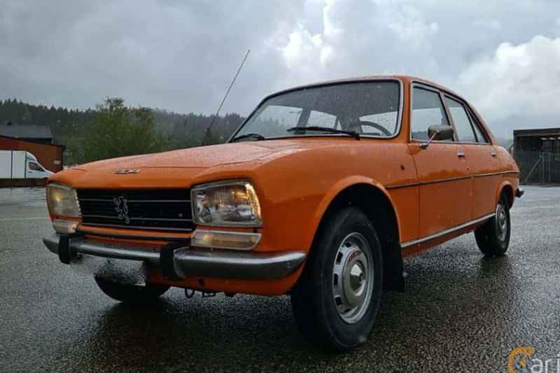 Peugeot 504 Sedan 2.3 D Manual, 70hp, 1977(Carinfo)