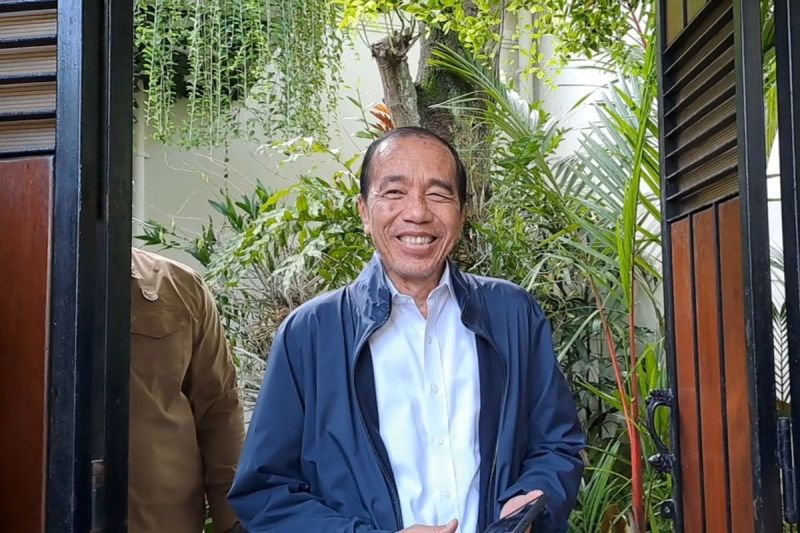 Presiden ke-7 Joko Widodo (Jokowi), pada Rabu (28/5/2025)(KOMPAS.COM/Fristin Intan Sulistyowati)