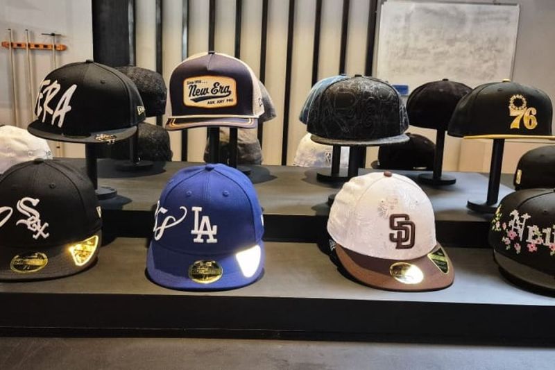 71 tahun topi 59FIFTY® dari NEW ERA(KOMPAS.com)