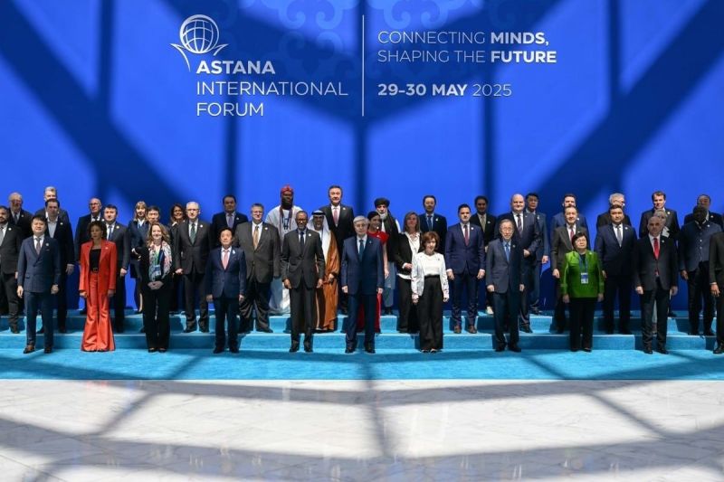 Forum Internasional Astana (AIF) 2025 yang menjadi panggung bagi dua hari dialog strategis dan kolaborasi lintas negara.(Embassy of Kazakhstan Jakarta)