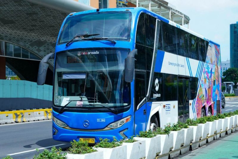 Pramono Siapkan 30 Bus Transjakarta Bertema Persija, Jakarta Makin Meriah