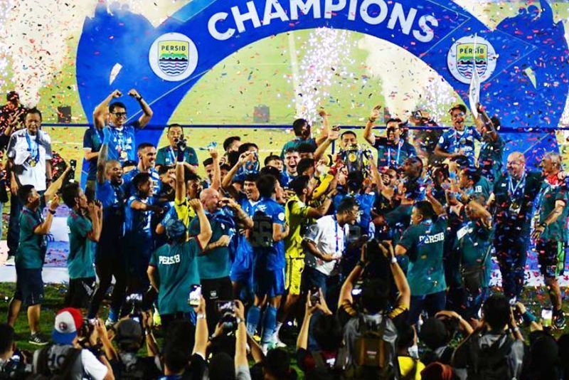Persib Bandung Juara! Tutup Liga 1 dengan Kemenangan Manis