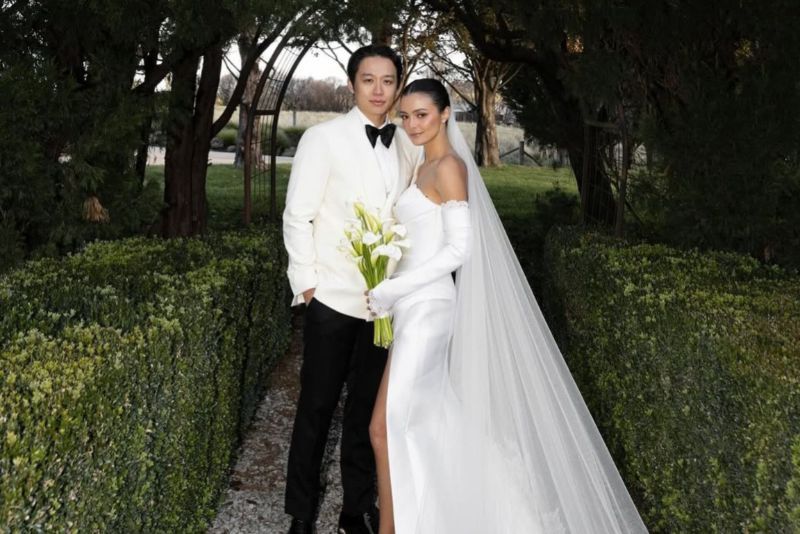 Adriel Susanteo dan Amanda Rawles Resmi Menikah