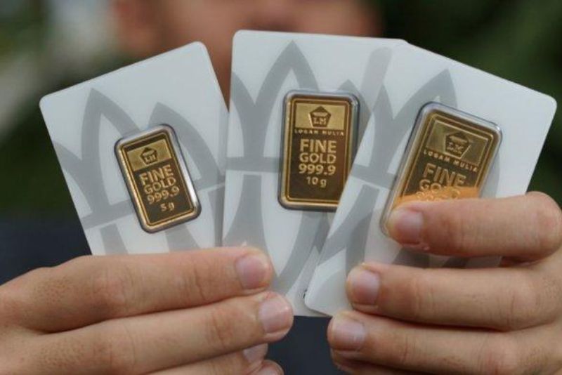 Harga Emas Antam Kembali Melambun Naik Rp25 Ribu!