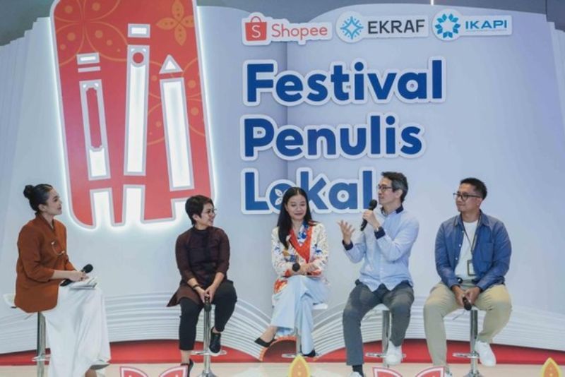 Gandeng EKRAF dan IKAPI, Shopee Hadirkan Festival Penulis Lokal Untuk Dukung Minat Baca Buku Asli