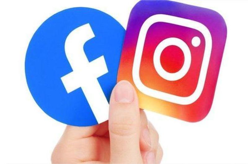 logo Facebook dan Instagram