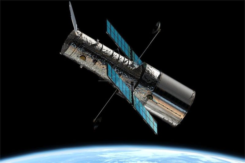 ilustrasi teleskop luar angkasa terbaru NASA dan ESA di orbit