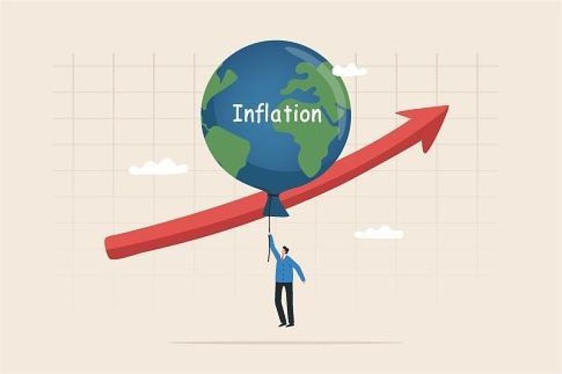 grafik suku bunga bank sentral dunia dengan latar peta global