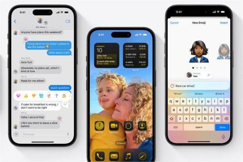 ilustrasi iPhone menampilkan fitur AI iOS 19 untuk meringkas chat dan rewrite pesan
