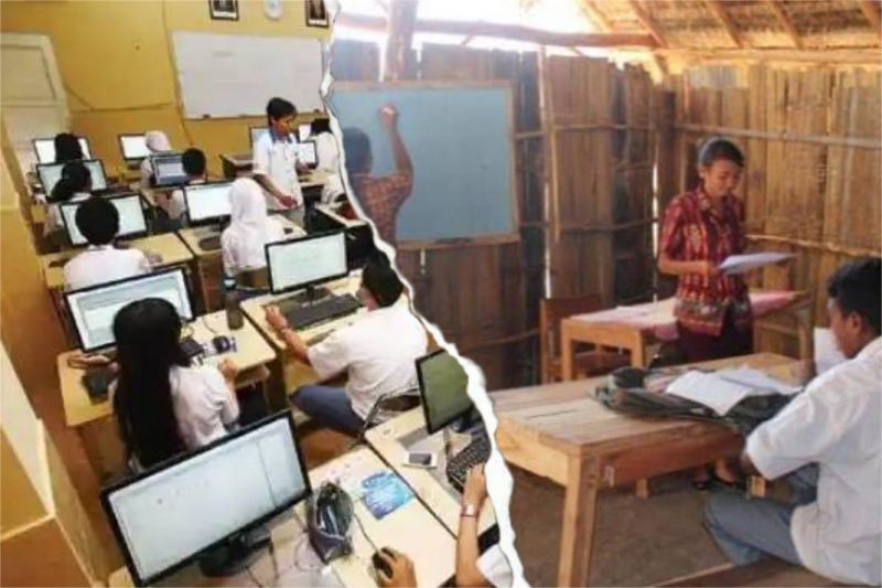 guru dan siswa di sekolah daerah terpencil kesulitan menerapkan kurikulum baru