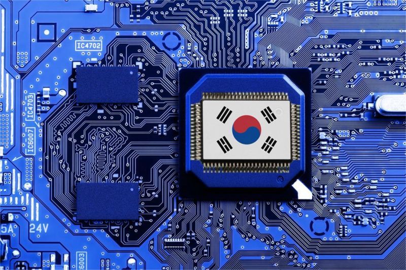 ilustrasi Korea Selatan Produksi Chip Canggih