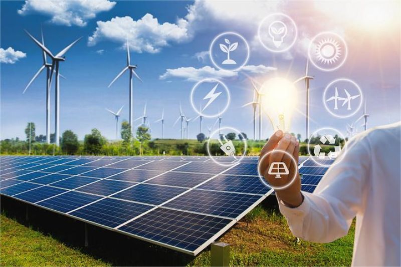 pembangkit energi terbarukan di Asia sebagai bagian transformasi energi global