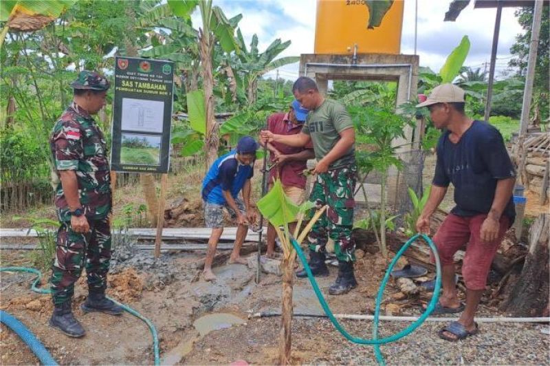 pembangunan sumur bor di daerah kering sebagai upaya penanganan krisis air bersih