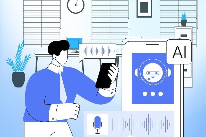 ilustrasi fitur AI Instagram mengubah teks menjadi pesan suara dengan suara pengguna