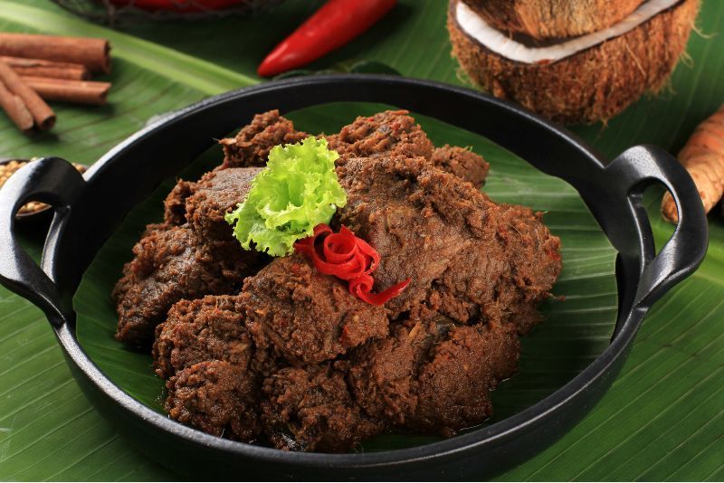 cara memasak rendang Padang