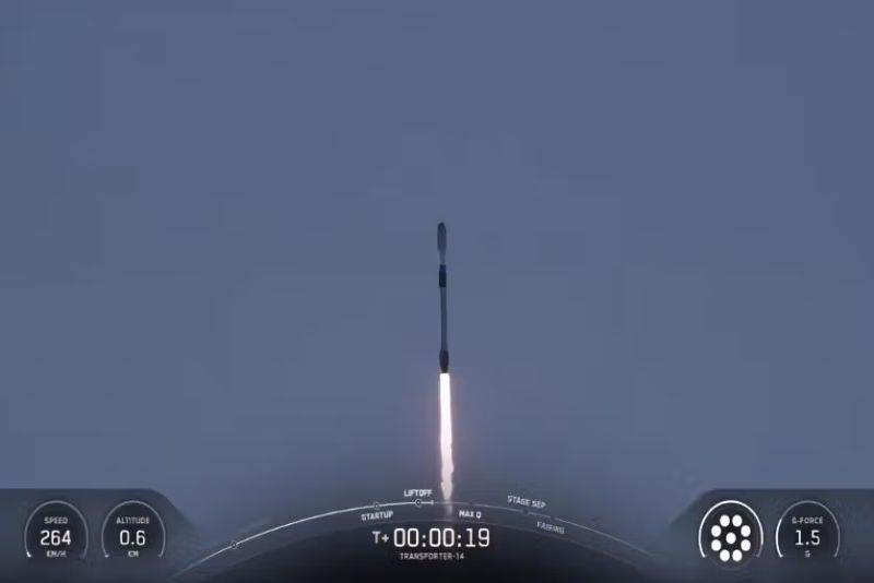 Cetak Sejarah Baru, Unhan Luncurkan Satelit RIDU-Sat 1 di California