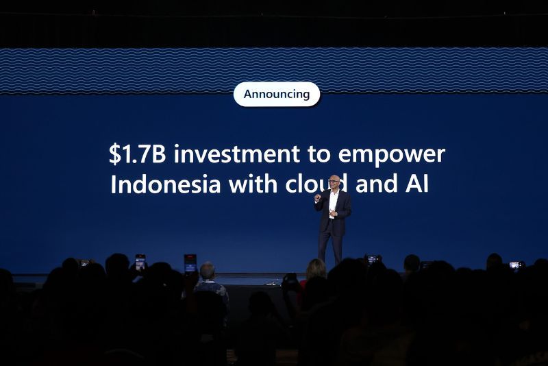 Microsoft Investasi Rp 27 Miliar untuk Infrastruktur AI di Indonesia