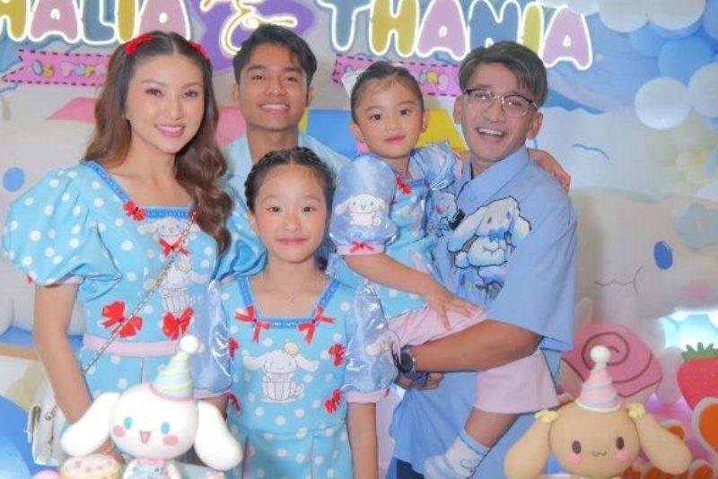 Rayakan Ultah Anak, Ruben dan Sarwendah Tampil Kompak Penuh Kehangatan