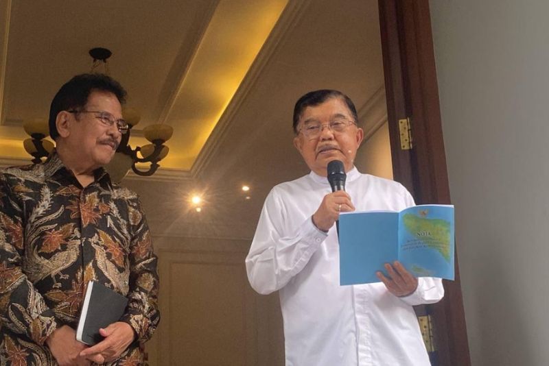 Jusuf Kalla Temui mendagri Tito, Bahas Polemik Empat Pulau Aceh yang Diklaim Sumut