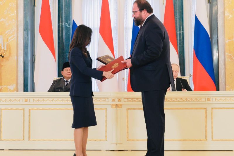 Disaksikan Prabowo-Putin, Menkomdigi Perkuat Diplomasi Digital Lewat MoU dengan Rusia