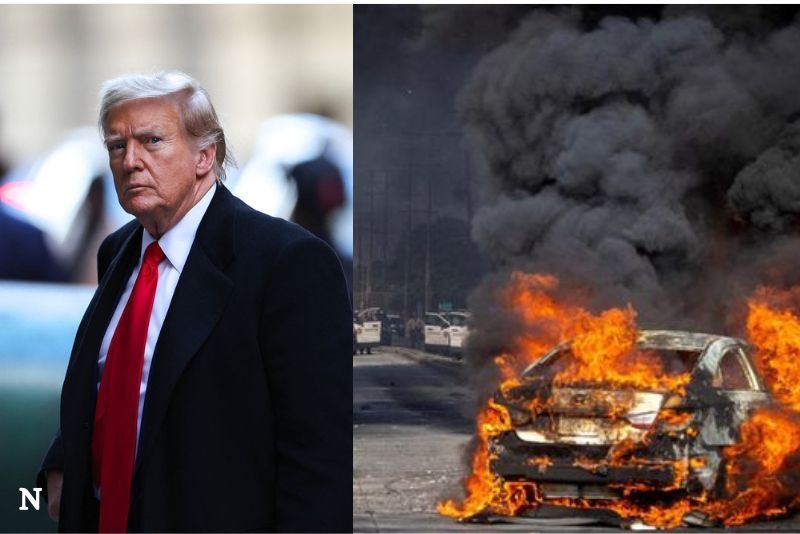 Ketegangan Memuncak di Los Angeles, Trump Kerahkan 2.000 Pasukan Garda Nasional