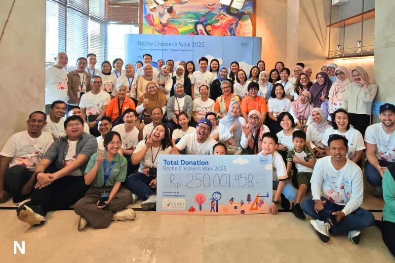 Langkah Kolektif Roche Indonesia untuk Menerangi Hidup Anak-Anak dengan Kanker