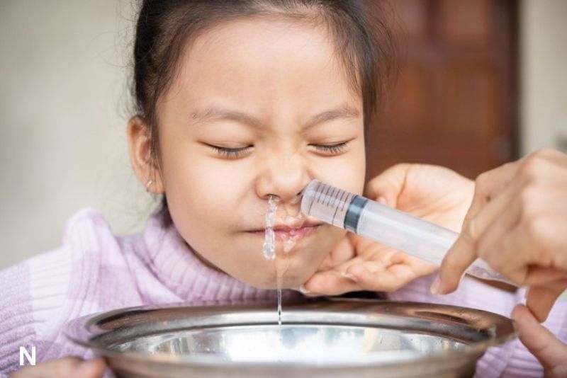 Cuci Hidung Bantu Bersihkan Hidung Anak dari Lendir dan Kotoran