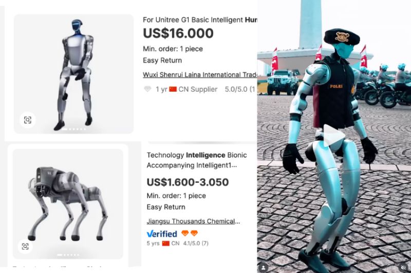 robot polisi