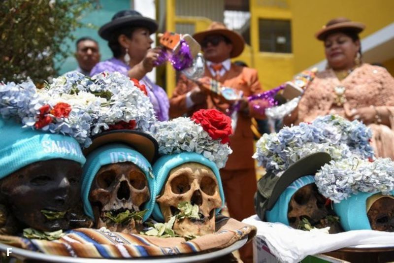 Di Bolivia, Ada Festival yang Merayakan Tengkorak