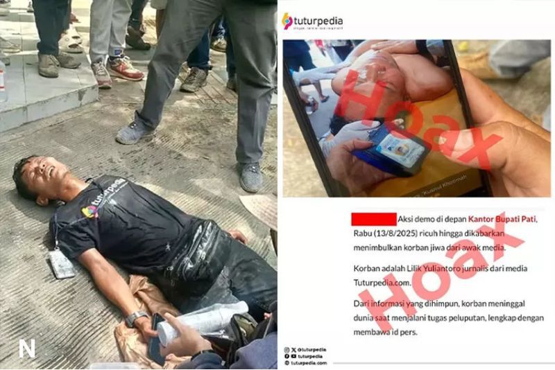 Hoaks! Tidak Ada Korban Tewas dalam Aksi Unjuk Rasa di Pati