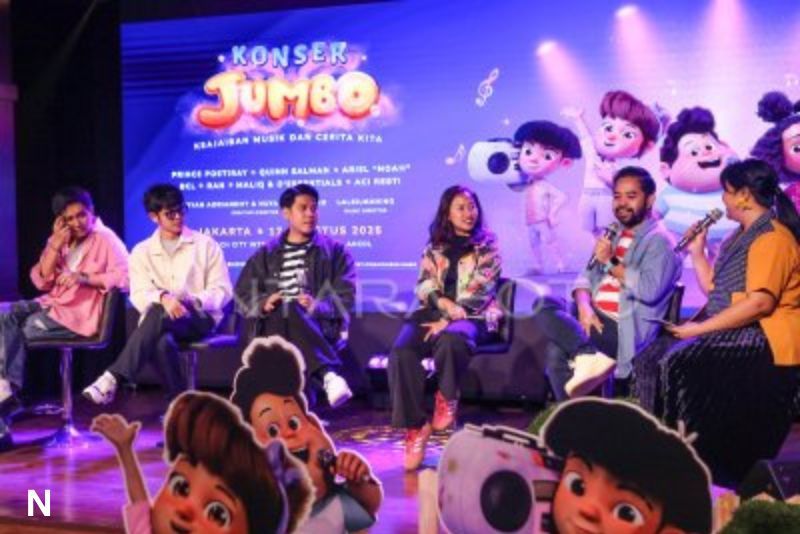 Konser JUMBO: Perpaduan Musik dan Cerita yang Mempesona