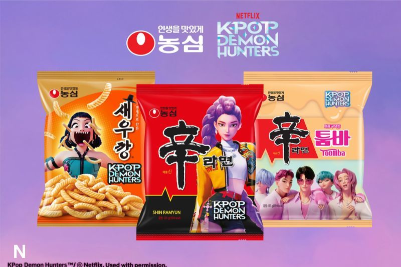 Nongshim Hadirkan Produk Edisi Khusus “K-Pop Demon Hunters”