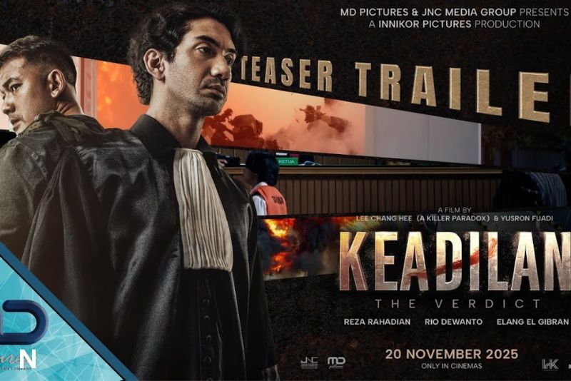 Film Thriller "Keadilan: The Verdict" Siap Menghentak Layar Lebar Mulai 20 November 2025