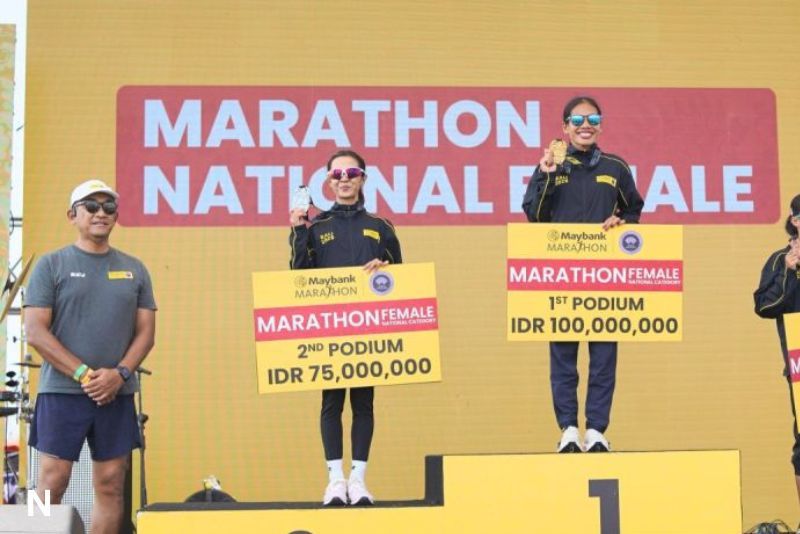 Robi & Odekta Torehkan Rekor Baru di Maybank Marathon 2025 Bali