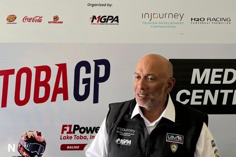 Balapan Sprint Race F1H2O 2025 di Danau Toba Berjalan Sukses, Cuaca Bersahabat Jadi Kunci Kelancaran