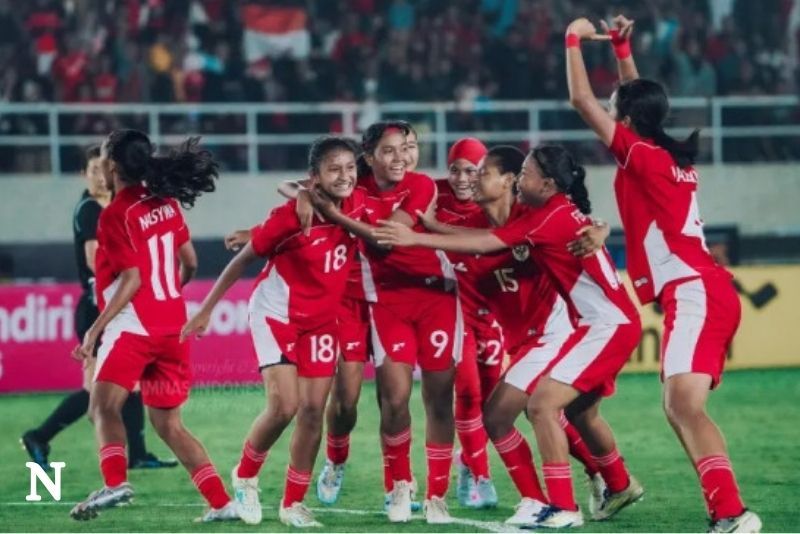 Garuda Pertiwi Muda Libas Malaysia, Kunci Tiket Semifinal ASEAN U-16 Putri