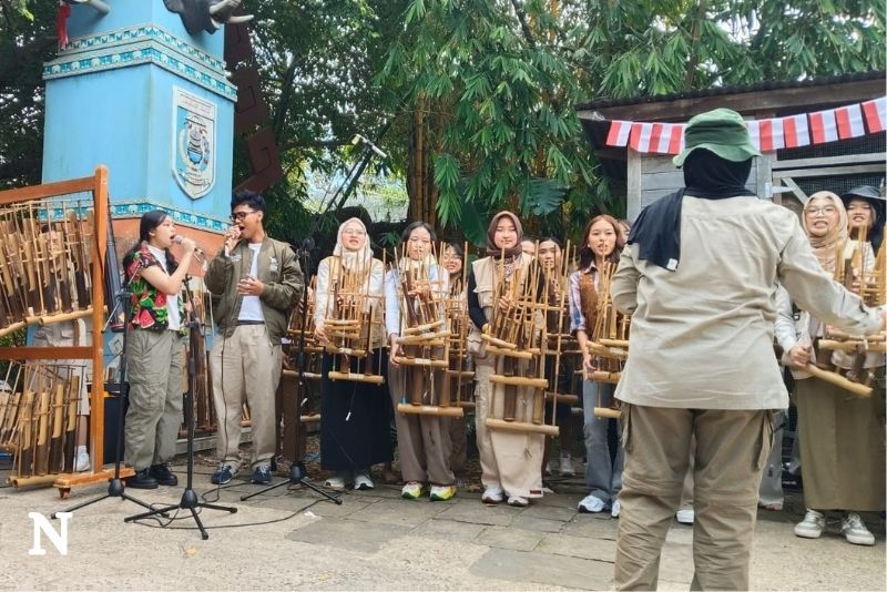 Tim Muhibah Angklung Bawa Musik Tradisional Indonesia ke Australia Lewat Tur Budaya