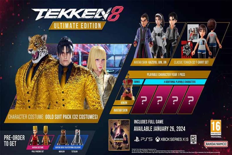 Game Tekken 8: Ultimate Edition
