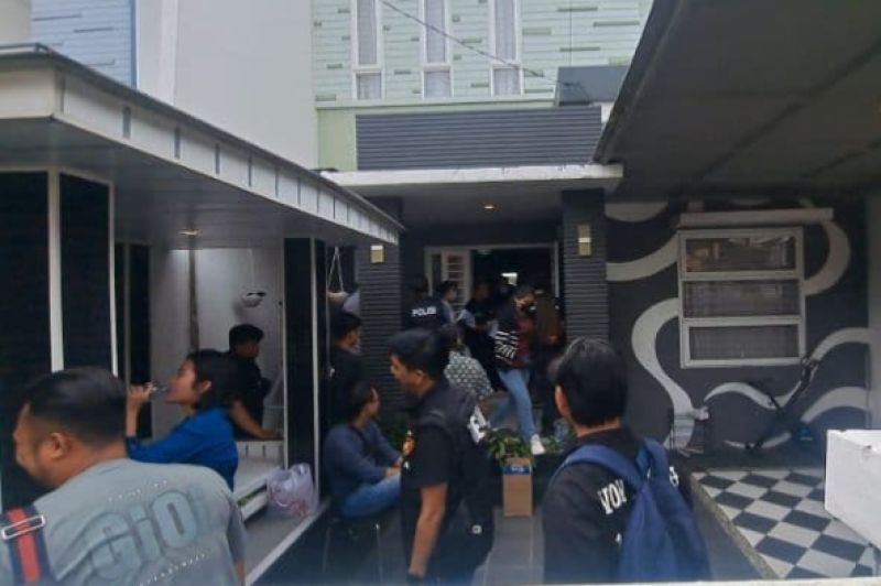Prarekonstruksi kasus pembunuhan ibu kandung di Medan