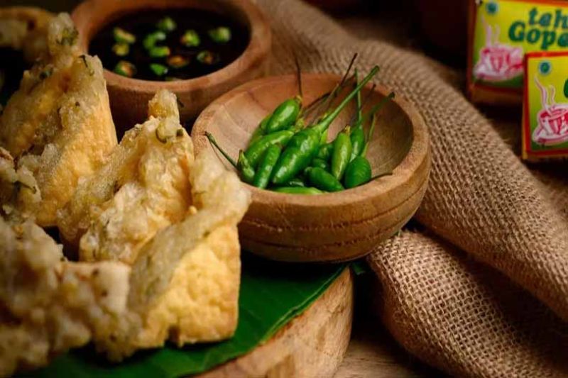tahu aci goreng, tahu jengger, resep cemilan