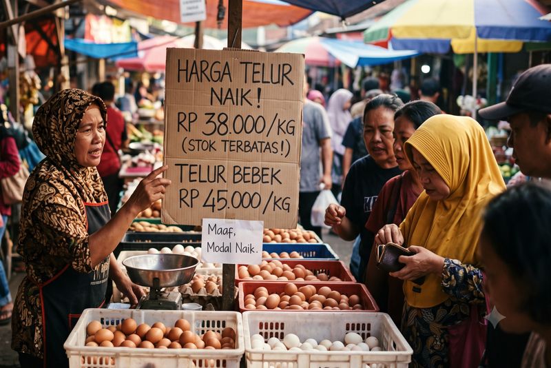 MBG harga telur naik