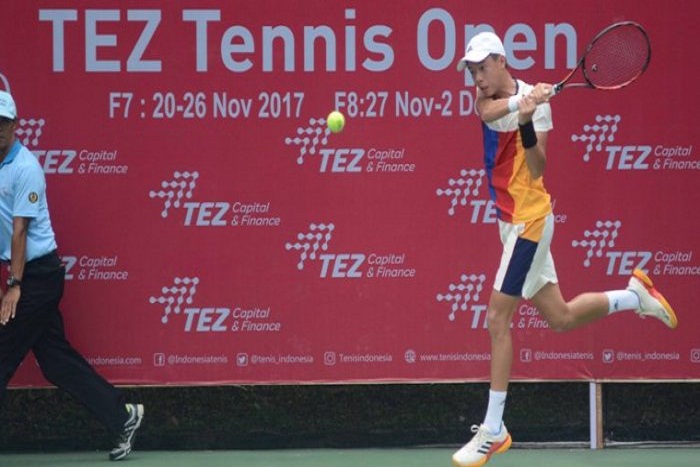 Tiga Petenis Putra Indonesia Masuk Babak Utama Tez Tennis Open Series 2017 Ser Kedua