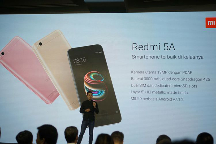 Xiaomi Resmi Menghadirkan Redmi 5A di Indonesia dengan Harga Rp 999.000