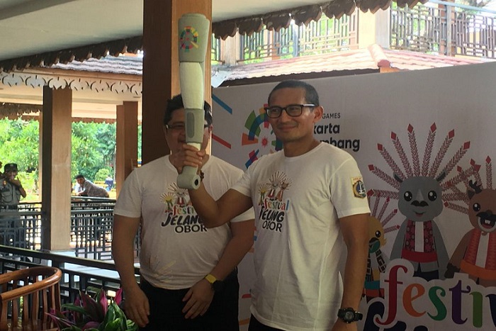 Rencana Festival Jelang Obor Asian Games: Sandiaga Berlari, Anies di Finish Sambil Makan