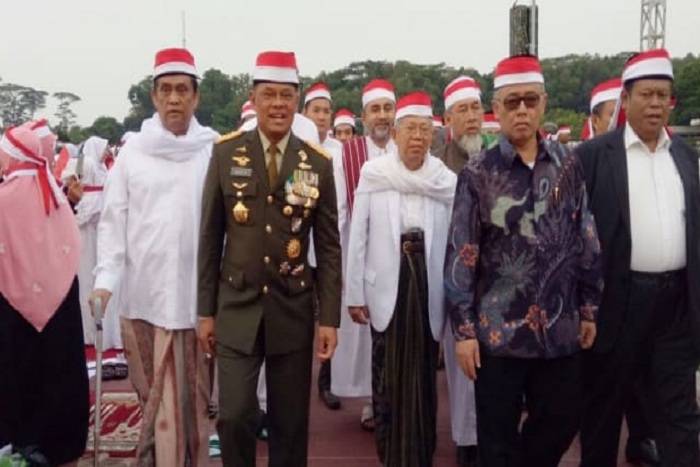 Doa Bersama 171717 Sukses Diusung Panglima TNI Jendral Gatot Nurmantyo