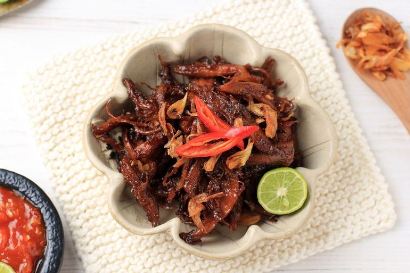 Resep Ayam Suwir Kecap