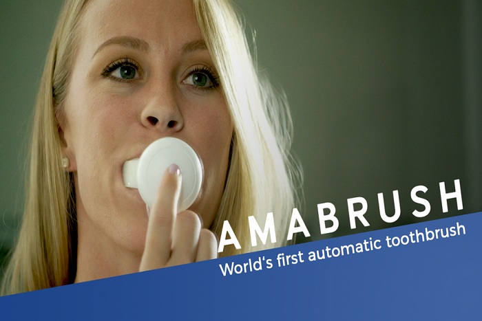 Gigi Bersih dalam 1 Menit dengan Amabrush, Sikat Gigi Otomatis Pertama di Dunia